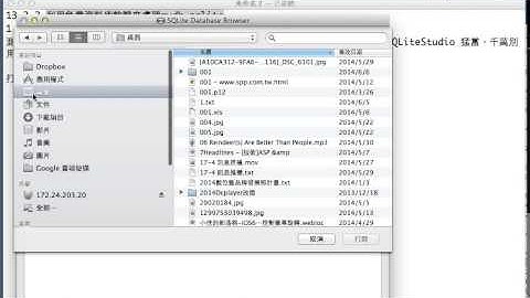 利用免費資料庫軟體 SQLite Database Browser 來處理 MyDB sqlite - 教學