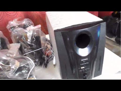 Intex It 2650 Digi Plus 41 Speaker Woofer Unboxing And Review Youtube
