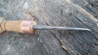 Blacksmithing - Hand Forged Awl - Kovanje - Ručno Kovano Šilo by DSW Handcraft 222 views 4 years ago 15 minutes