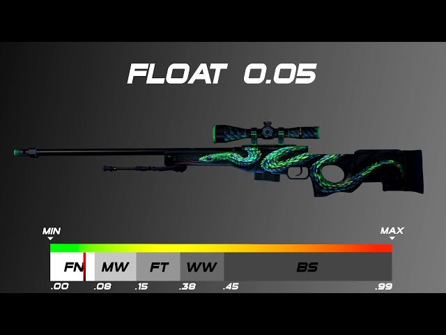 CSGO AWP  Atheris - Skin wear/float 