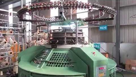 HONGJUN open Width Single Jersey Electronic Jacquard Circular Knitting Machines