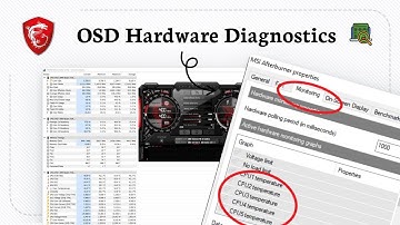 How to see CPU temp in MSI Afterburner (System Metrics)