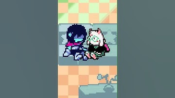 EMBARRASSMENT: Deltarune Fananimation #pixelart #deltarune #ralsei #kris #deltarunechapter3 #solos