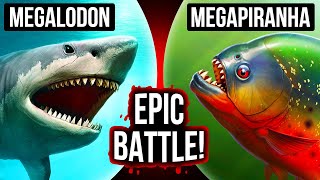 What If Megalodon and Megapiranha Met FacetoFace