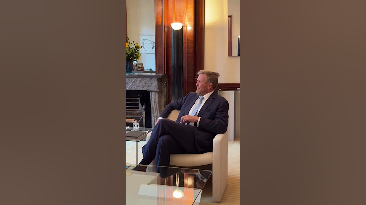 Eerste wekelijkse gesprek met de Koning | Minister-president Dick Schoof