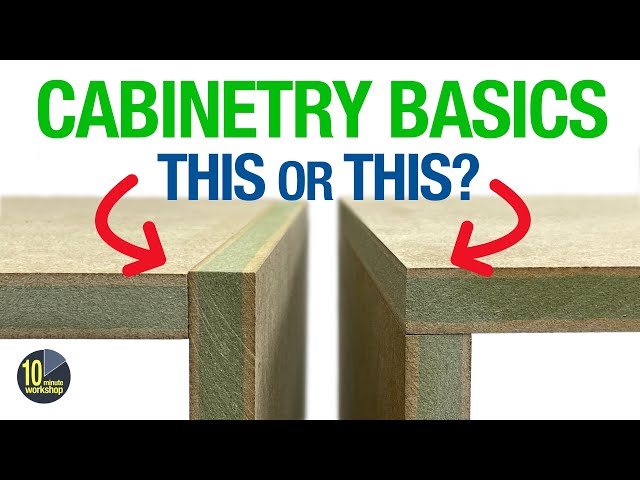 Cabinetry Basics Part 1 [video 435] class=