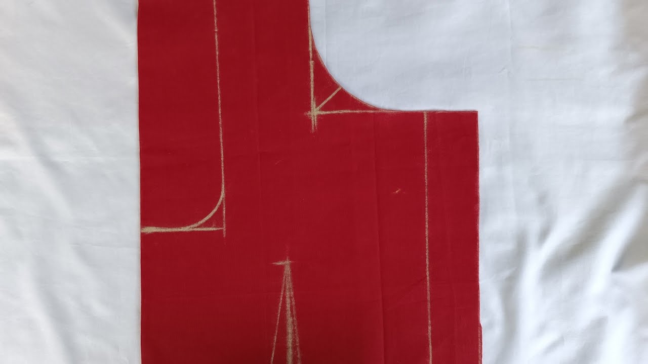 36 size blouse cutting 