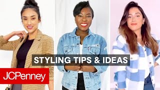 Women's Outfit Ideas and Tips with JCPenney | How to Style Jeans, Blazers & More | JCPenney