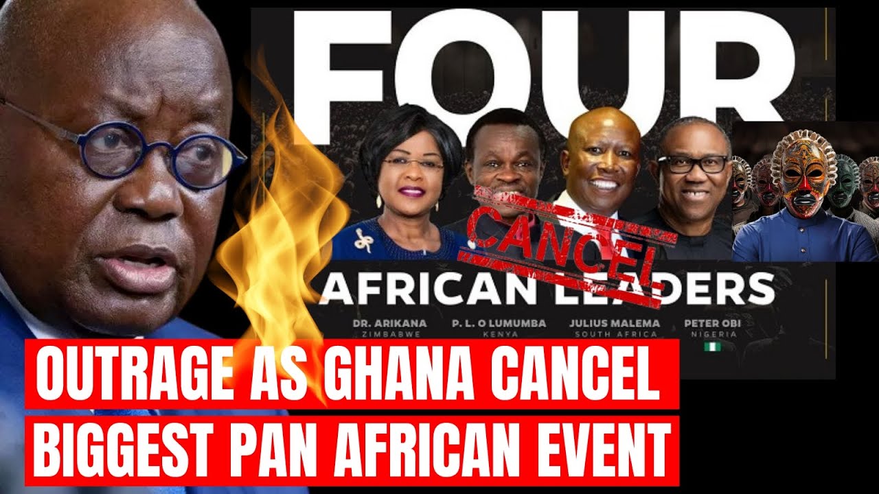 Ghana Government under fire for sudden cancellation of biggest Pan-African event - THE CONVENTION