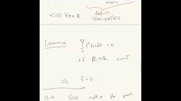 Lecture: Week 10, Monday, Fourier series Part 2: Leadup to uniqueness, and lemmas