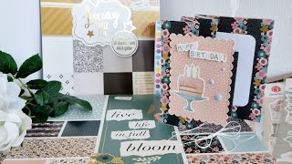 Bastelhaul, #Action, Inspiration, einfache Funfold Karte basteln