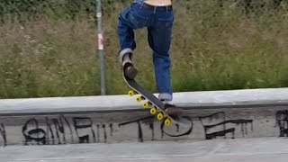 funny skateboard with 12 wheels