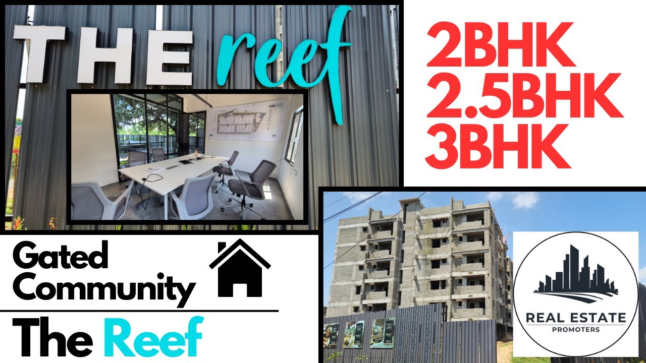 EAST & WEST 2BHK Flats For Sale, near Krishnrayipuram, Visakhapatnam | THE REEF | Gated Community