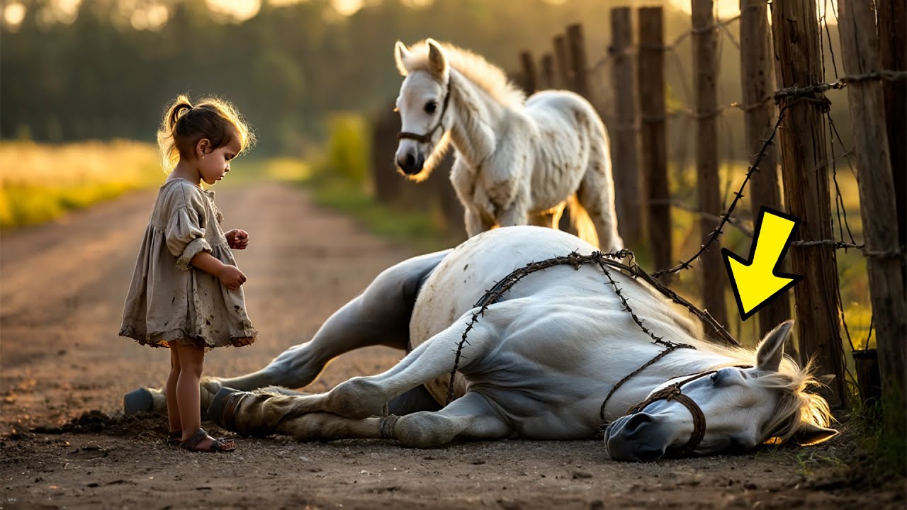 ZENGİN ADAM ATEŞTEN TITREYEN KIZINI ORMANDA TERK EDİYOR, AMA AT SONRASINDA NE YAPIYOR…