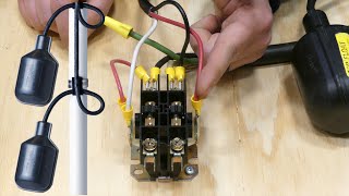 How to Wire a Double Float Switch to a Contactor | 2 of 3