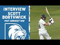  to win in a day and half is incredible  scott borthwick post somerset win