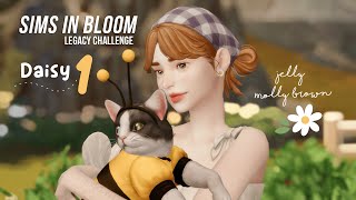 The Sims4 l Sims in Bloom : Daisy #1 l ปลูกพืชเก่งมั้ยไม่รู้ แต่เรื่องโม้ยัยเจลลี่ยืนหนึ่งจ่ะ🌼🌿