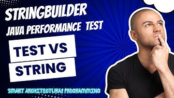 StringBuilder Java Performance Test vs String