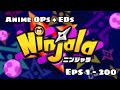 Ninjala Anime Openings & Endings | Episodes 1-200