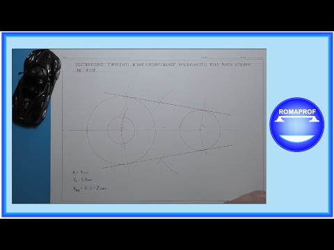 Video: Quante tangenti interne comuni hanno i cerchi che si intersecano in due punti?