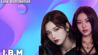 HOW WOULD SOLAMINA SING I.B.M (LINE DISTRIBUTION + COLOR CODED)