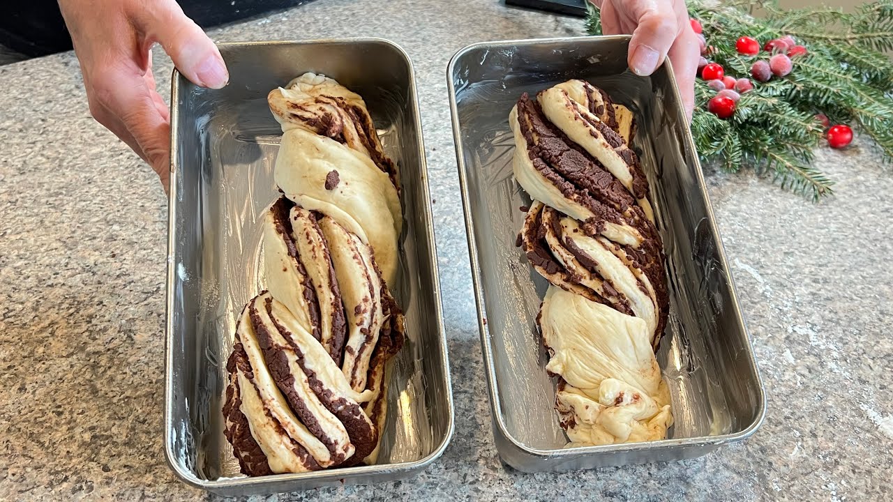 Вкуснейшая ароматная Шоколадная Бабка на закваске к Рождественскому и Новогоднему столу.