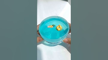 Water slimes are the best 💦#slime #slimeasmr #slimemixing #asmr