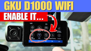 GKU D1000 Hoe WiFi inschakelen - EENVOUDIGE STAPPEN
