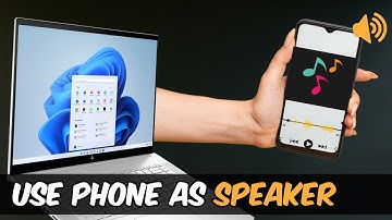Use Your Android Phone as PC/Laptop Speaker 📢 [via WiFi & USB]