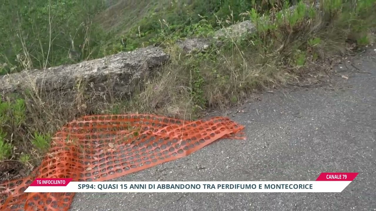 Sp94 chiusa da 15 anni: la rabbia dei residenti tra Montecorice e Perdifumo