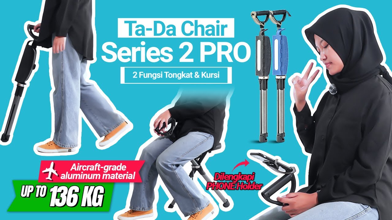 Review TaDa Chair Series 2 PRO : Tongkat Serbaguna untuk Pecinta Alam
