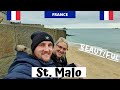 St. Malo is absolutely INCREDIBLE - A historical walled city on the coast of FRANCE.