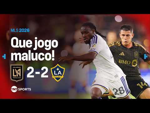 GOLS ANULADOS, FALHAS E MAIS NO CLÁSSICO DE LOS ANGELES! LAFC 2X2 LA GALAXY