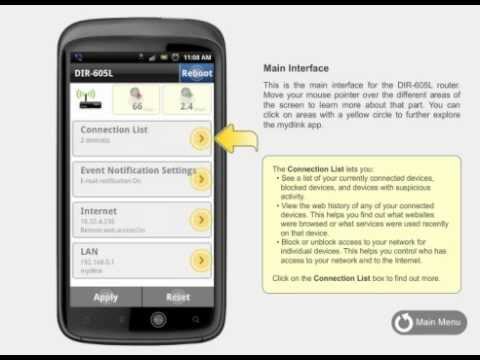 D Link Cloud Router iOS Android Interface seguridad alimentaria