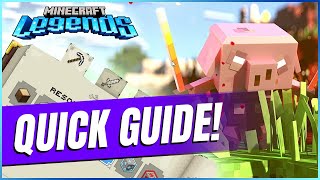 Campaign Beginner's Guide \& Tips for New Players | How to play Minecraft Legends