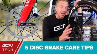 5 Disc Brake Maintenance Tips For Your Road Bike