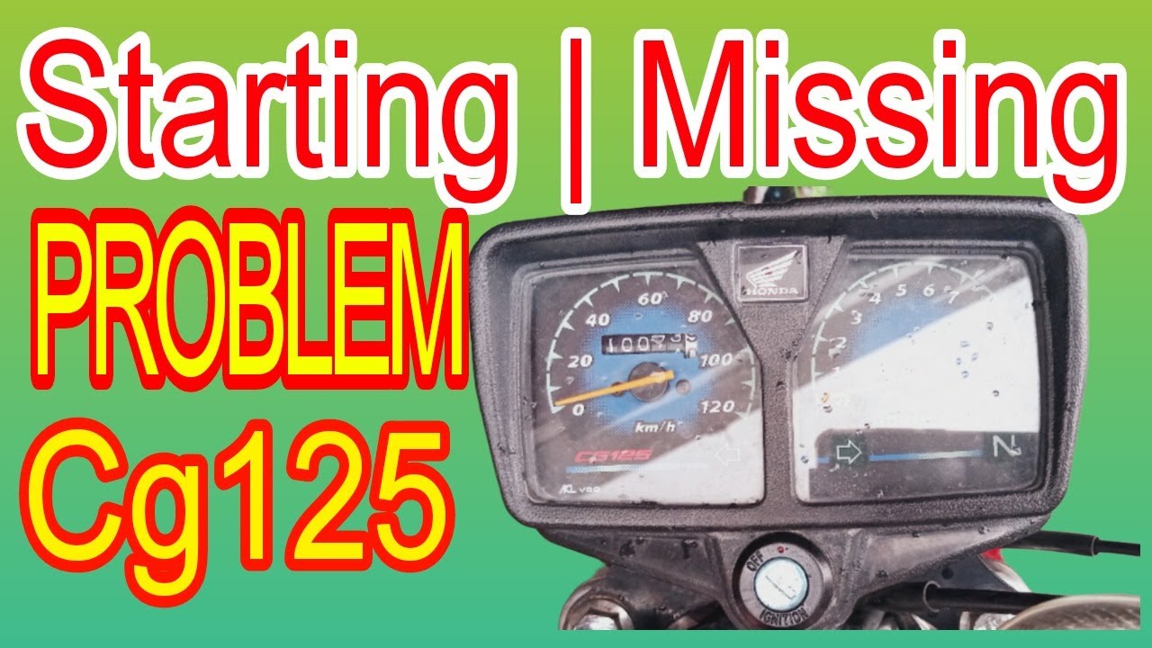 Bike starting problem Motorcycle starting problem Cg125 HONDA موٹر سائیکل سٹارٹنگ پرابلم
