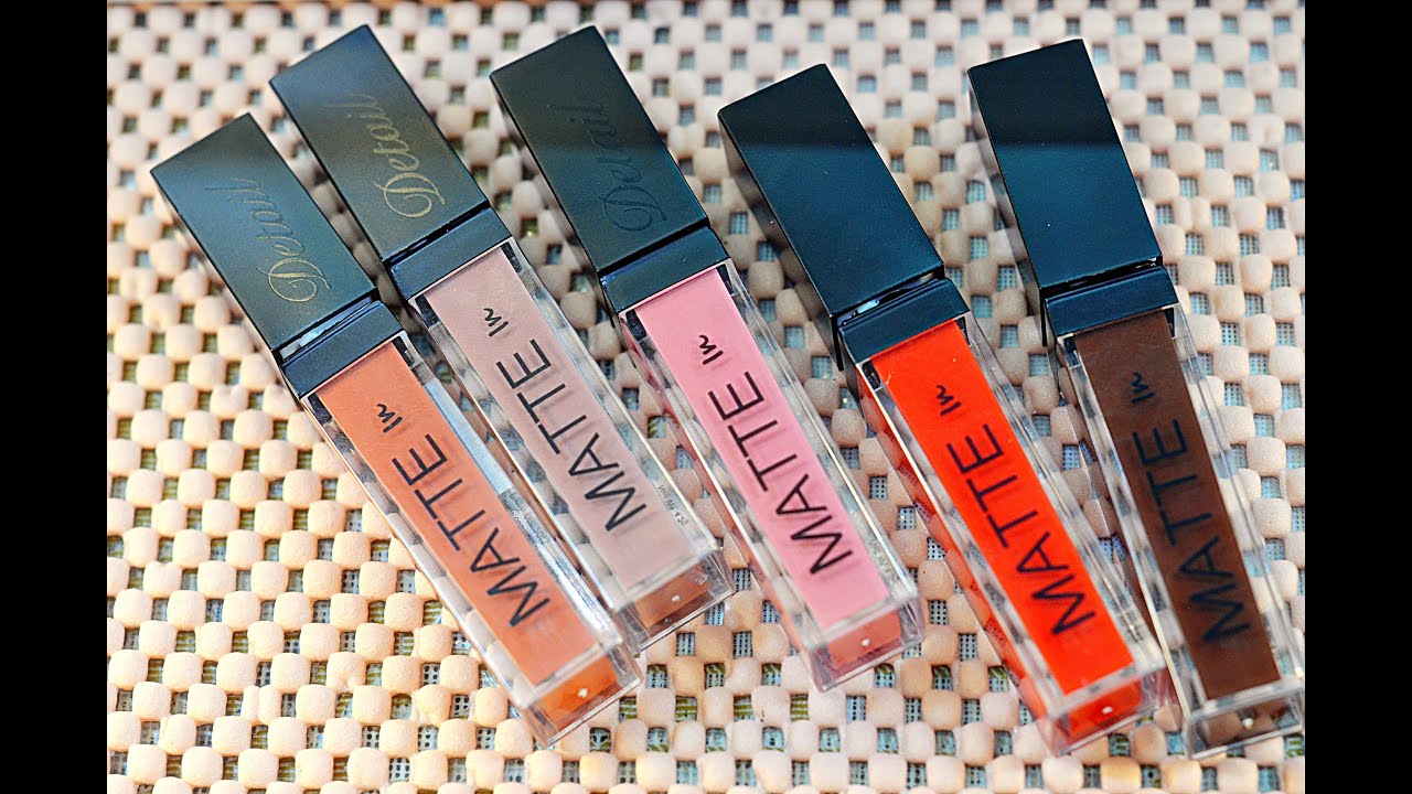 Matte in Detail lipstick by CosmetiX Unlimited | Review and swatches ...