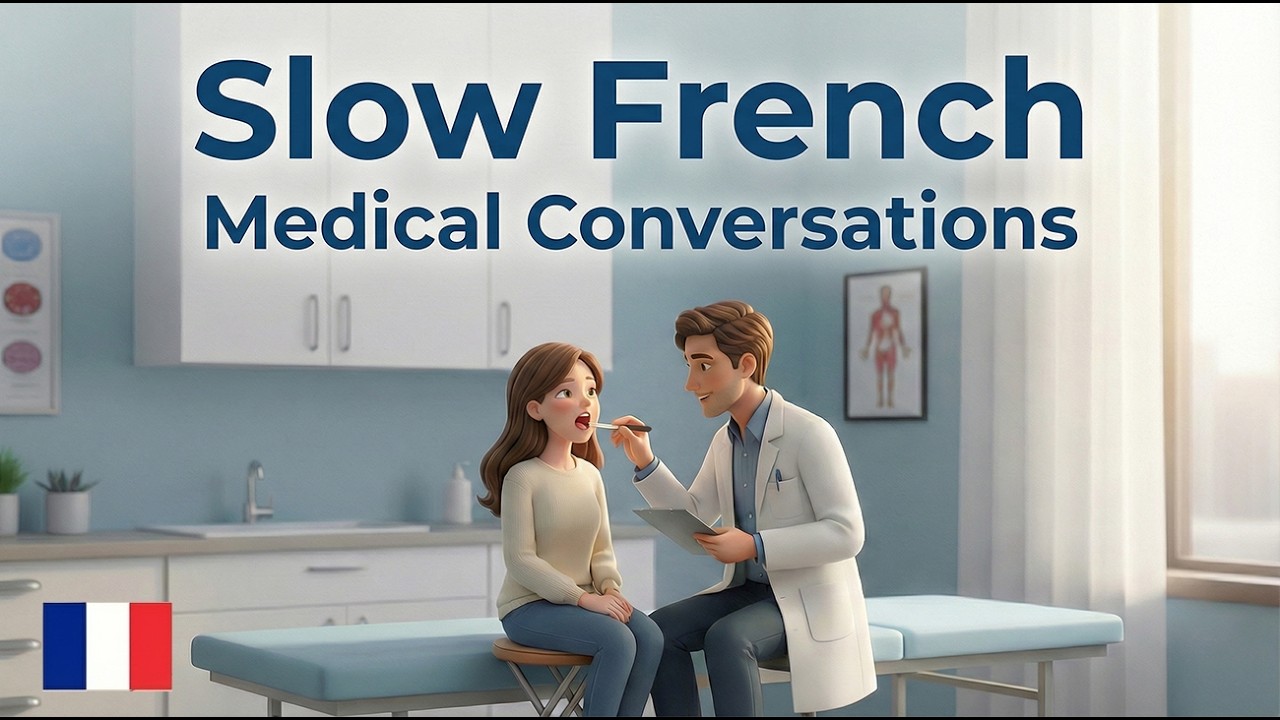 How to Speak at the Doctor & Hospital in French + Insurance Tips | A1–A2 Beginners