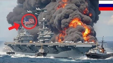 15 minutes ago: Russian Sukhoi SU-57 destroys US aircraft carrier in the Black Sea