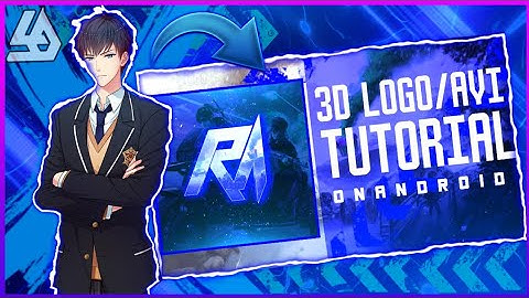 HOW TO MAKE A 3D LOGO/AVI ON ANDROID || CARA MEMBUAT LOGO/AVI 3D DI ANDROID (PS TOUCH)
