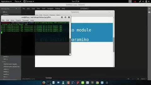 Creating SSH Client with Python
