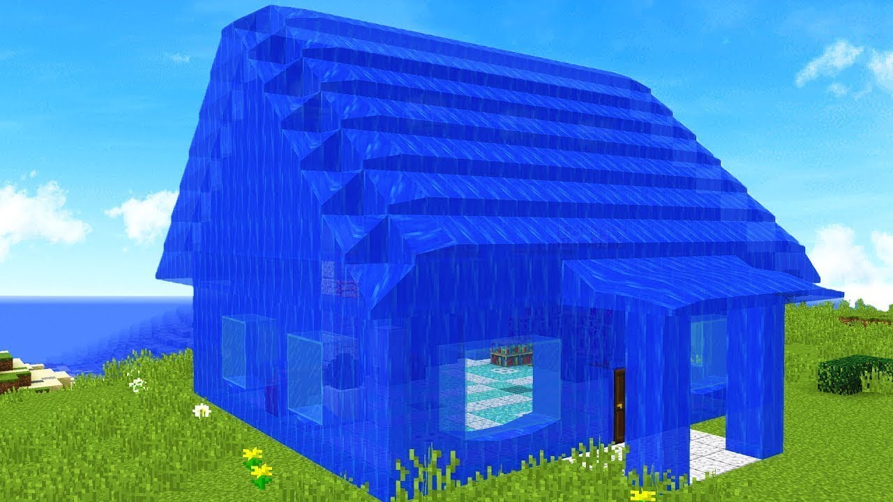 Дома на воде в майнкрафте фото и схемы