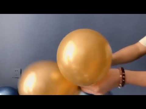 طريقة عمل ديكور عيد الميلاد بالبالون