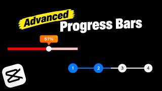 How to create Advanced Progress Bars in Capcut! - 2 ways