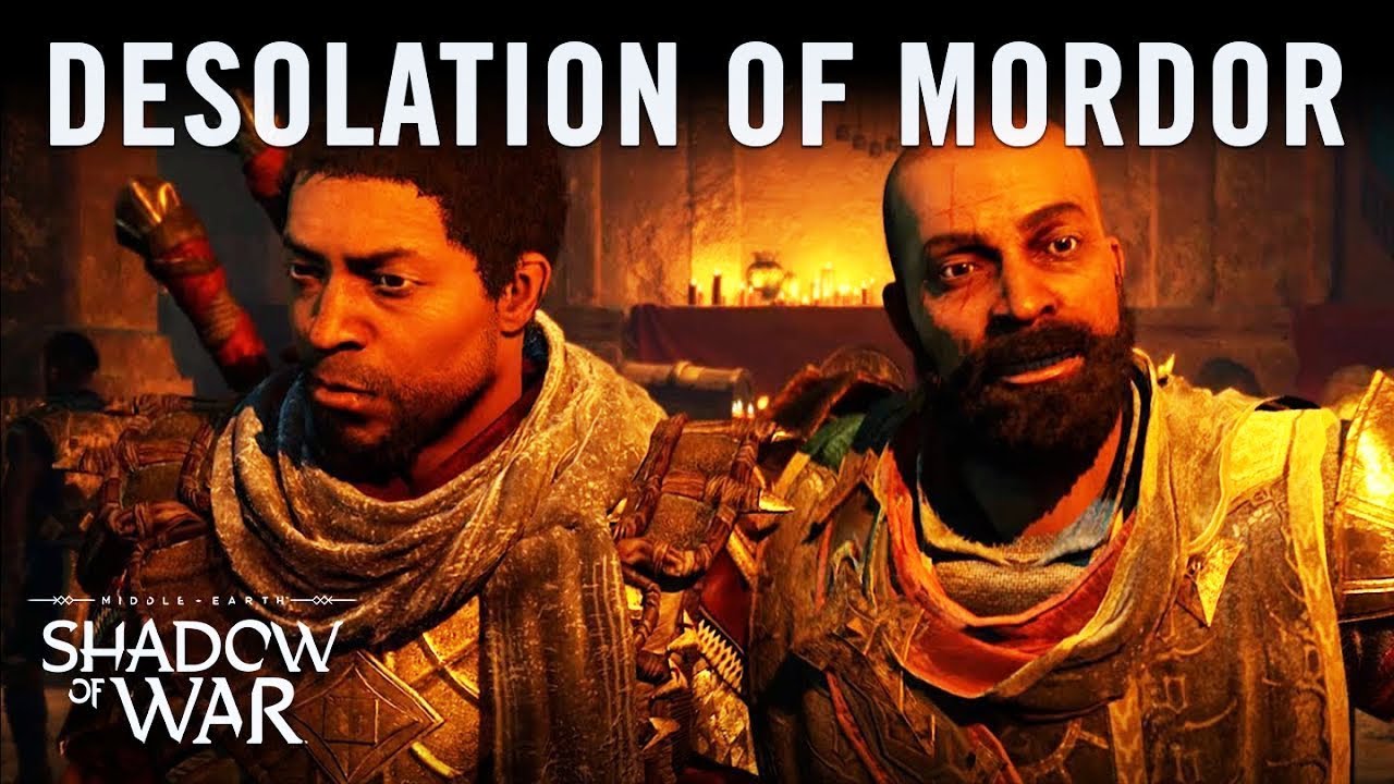 Shadow of War Desolation of Mordor All Cutscenes (Game Movie) Full Story 1080p 60FPS