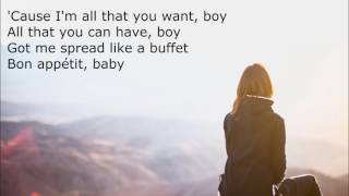 katy perry bon appétit lyrics