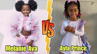 Ayla Prince (Prince Family) vs Melanie Ava (B.E.A.M SQUAD) 💫 Transformation From Baby To 2025