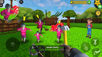 Scary Teacher 3D | MOD MENU | troll mini Miss T  (android, ios) part 1522