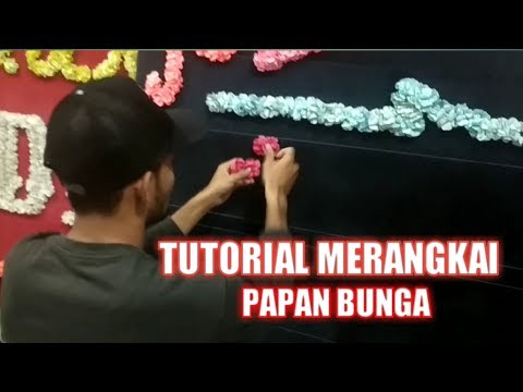 Video: Karangan Bunga Volumetrik Sederhana Dengan Tangan Anda Sendiri